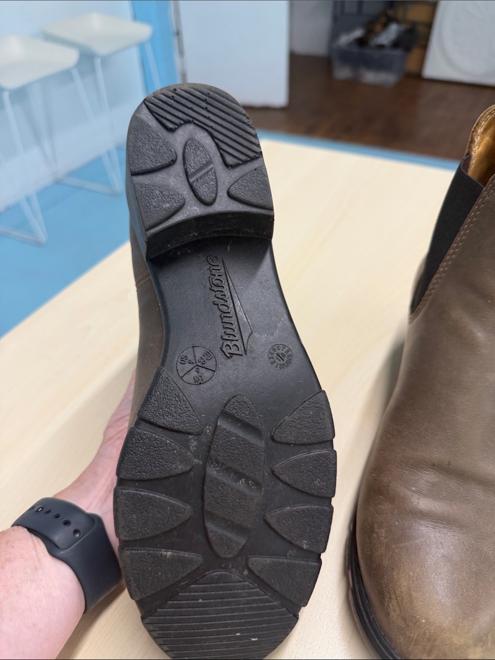 Blundstone Leather Boots Sz 9 - Picture 4 of 5